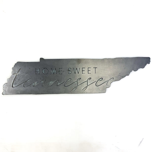 Home Sweet Tennessee Metal Sign