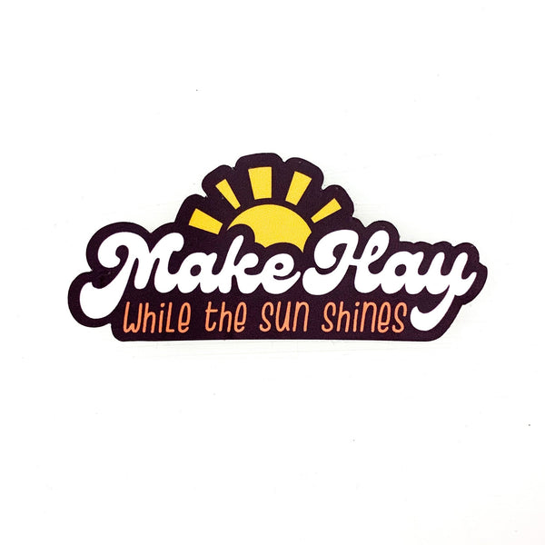 Make Hay Sticker