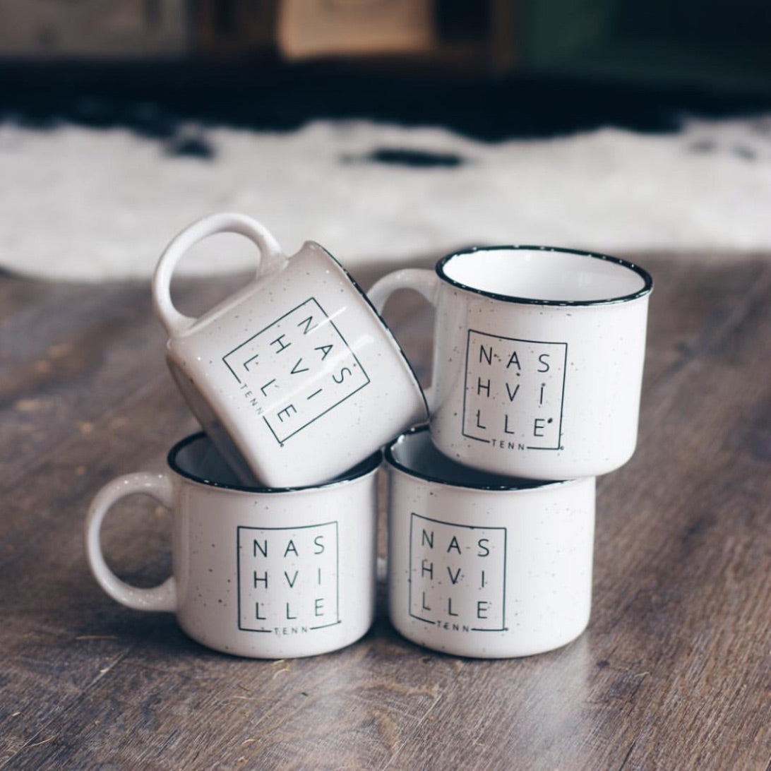 Nashville Square© Campfire Mug [White]