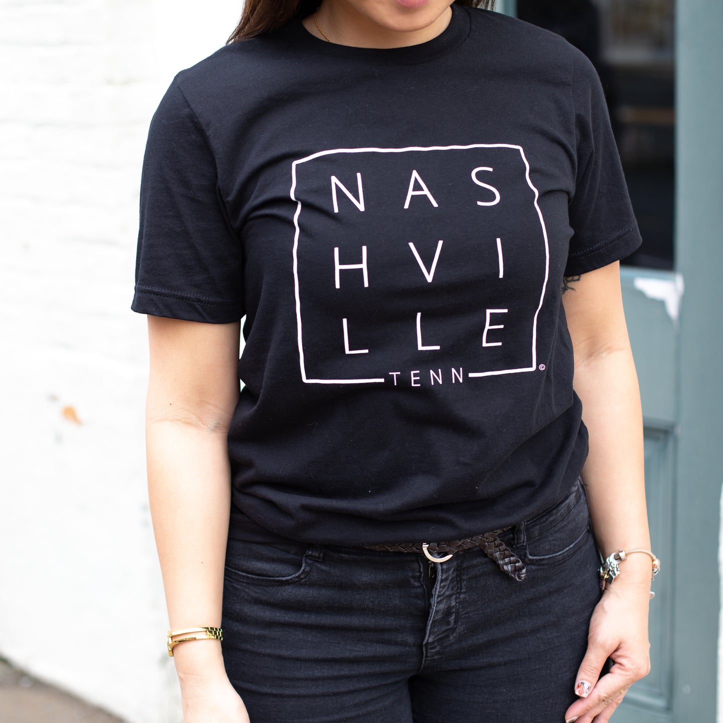 Original Nashville Square© Tee [Black]