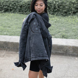 Ruby Denim Jacket [Black Sherpa]