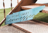 Home Sweet Tennessee Metal Sign