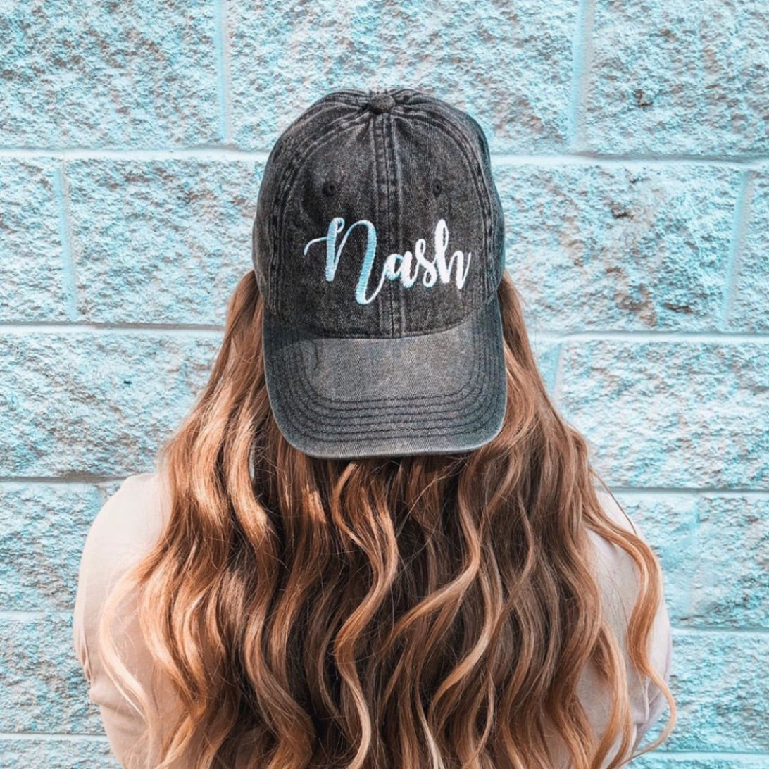 Washed Nash Hat [Black]