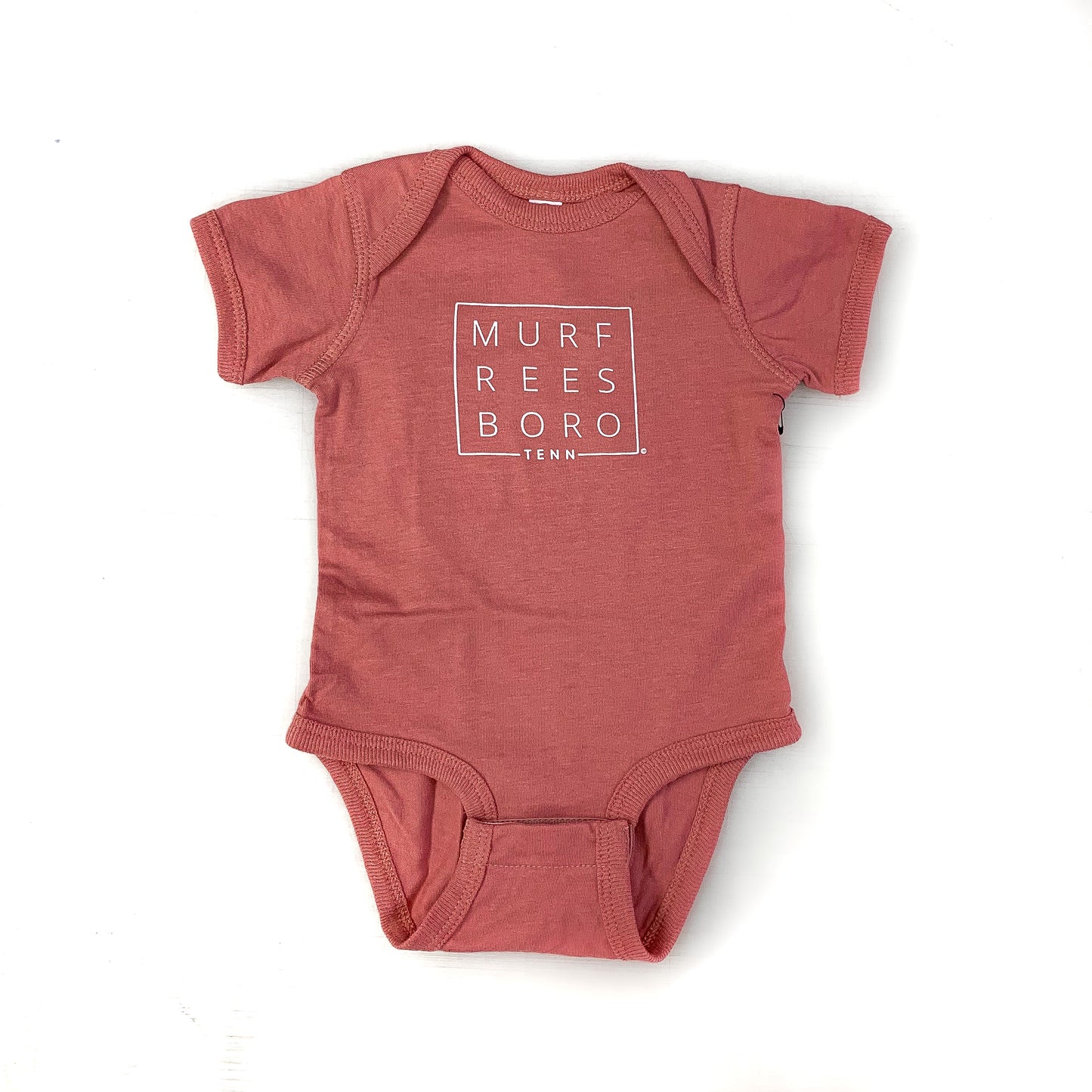 Murfreesboro Square© Baby Onesie [Mauve]