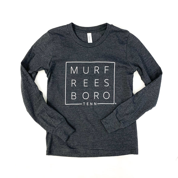 Murfreesboro Square© Youth Long Sleeve [Charcoal]