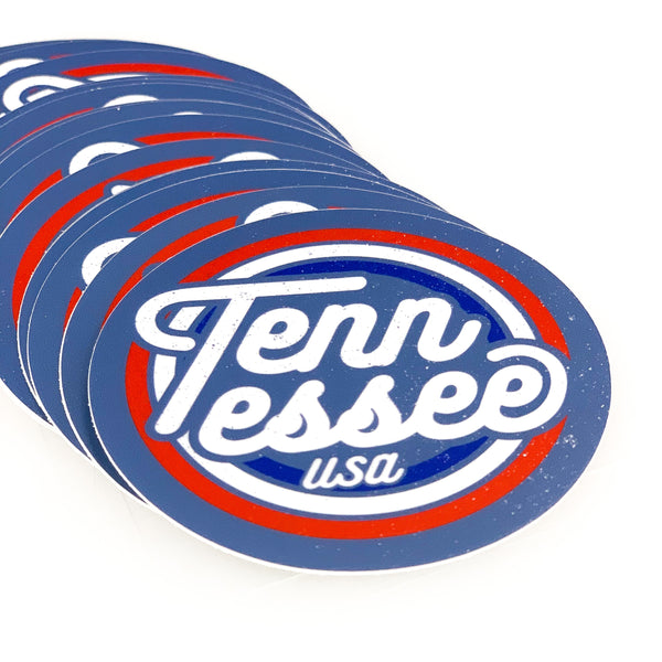 Retro Tennessee Sticker