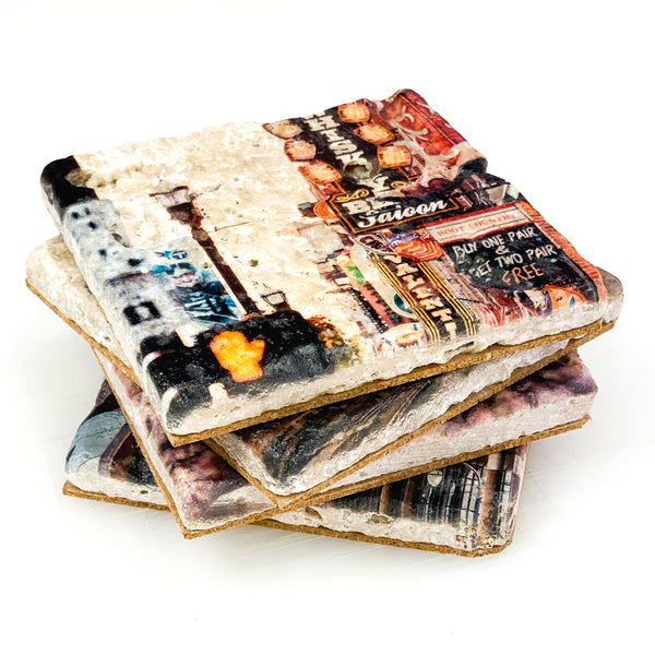 Travertine Coaster Set [Nashville]