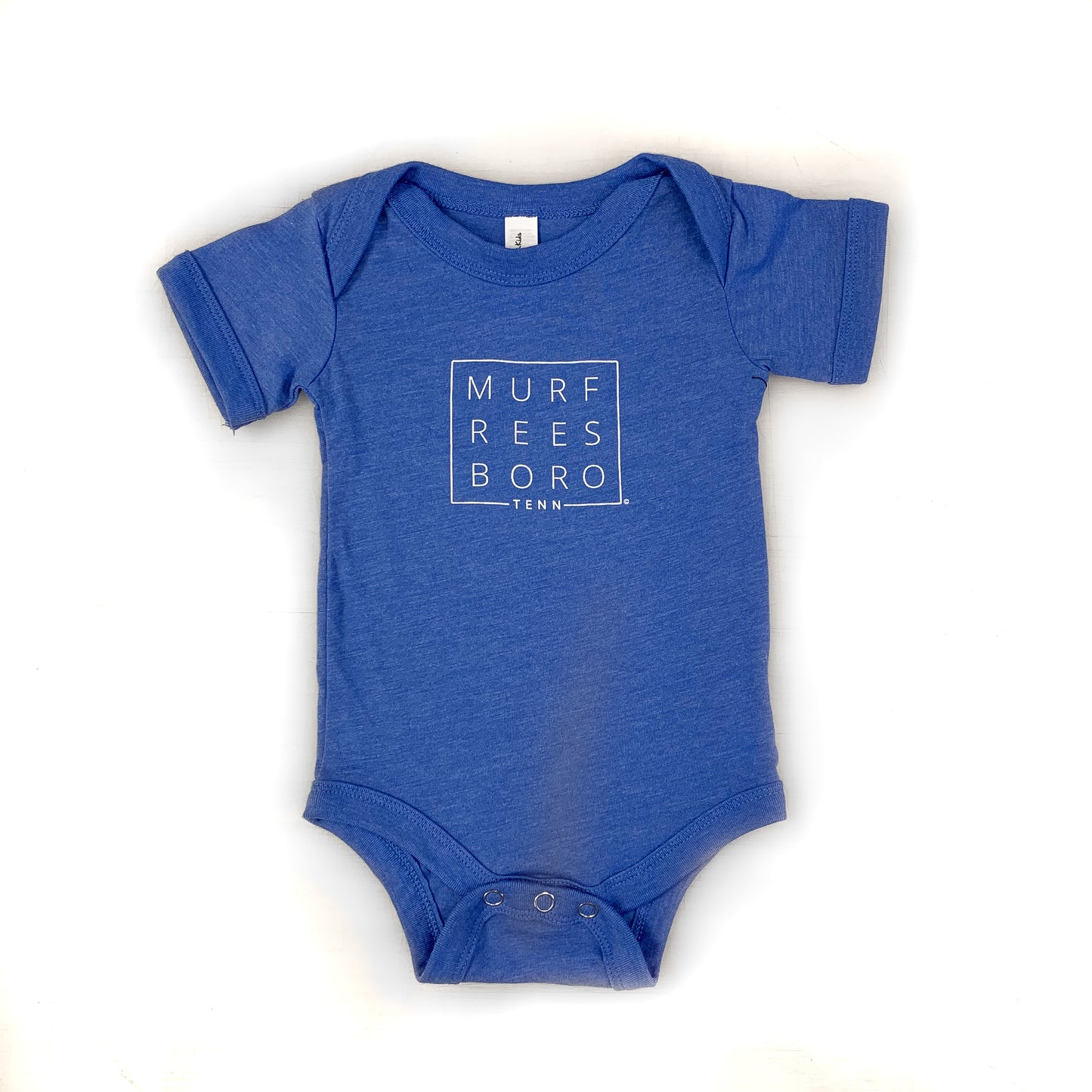 Murfreesboro Square© Baby Onesie [Blue]